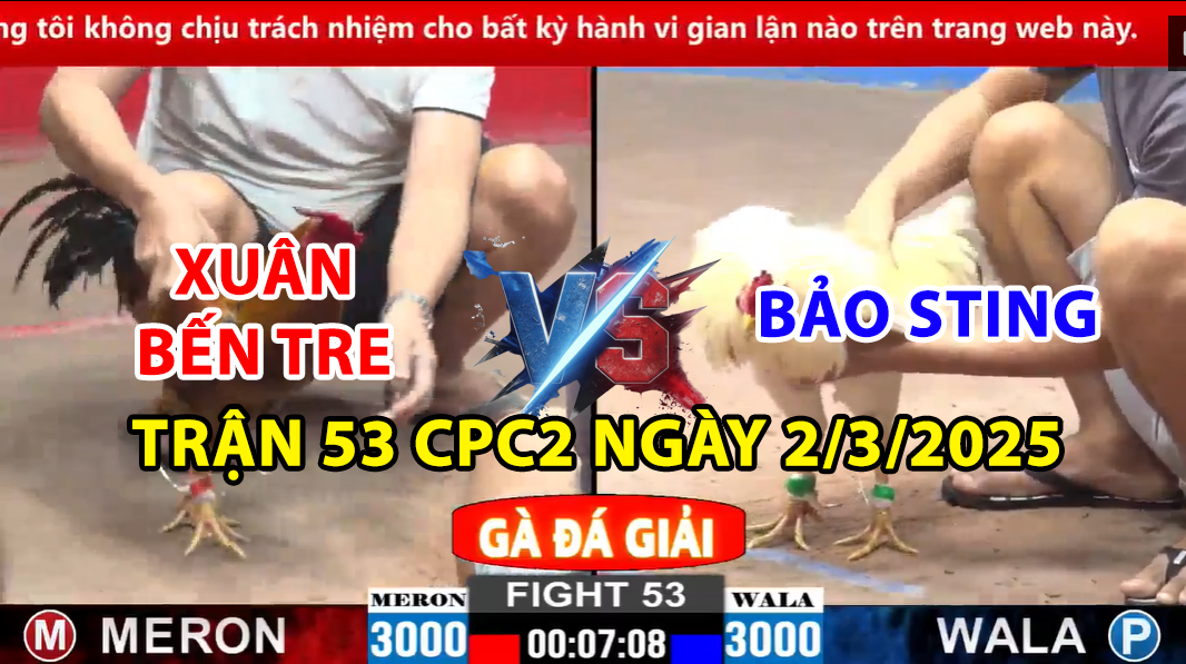 trận 53 cpc2 ngày 2/3/2025 hôm nay xuân bến tre vs bảo sting