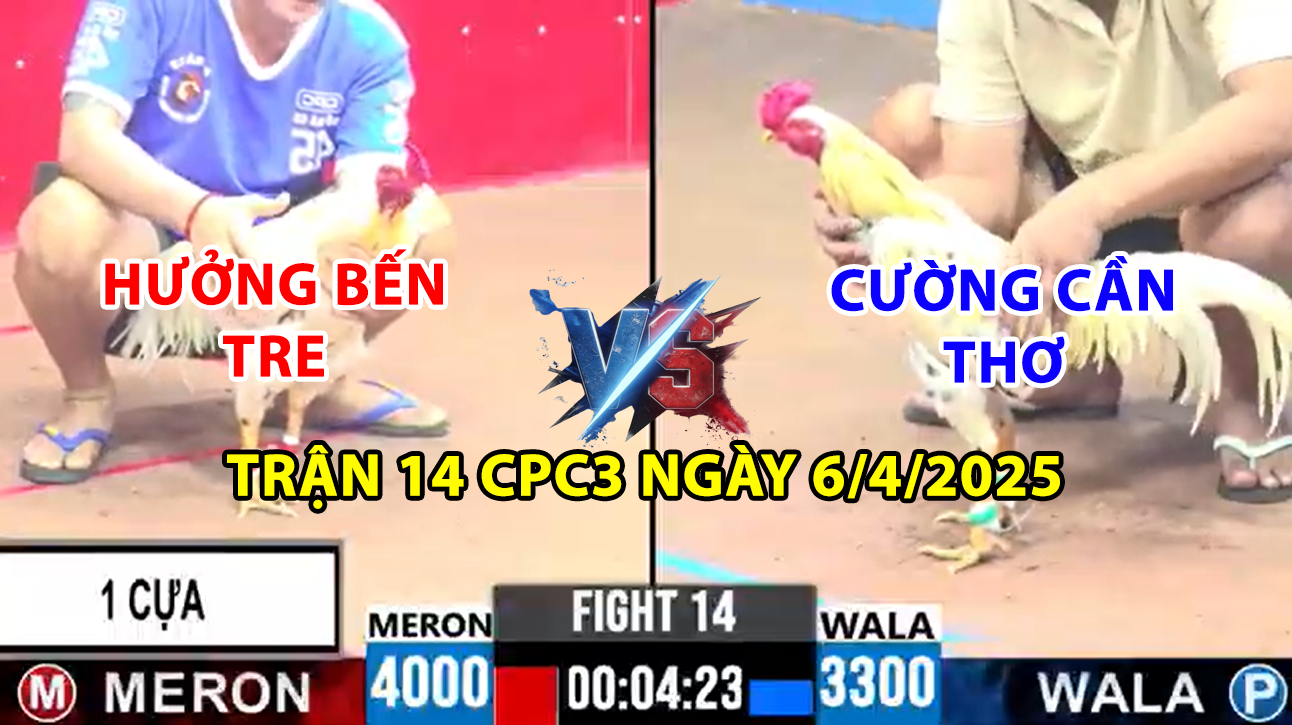 trận 14 cpc3 ngày 6/4/2025 hôm nay giữa hưởng bến tre vs cường cần thơ