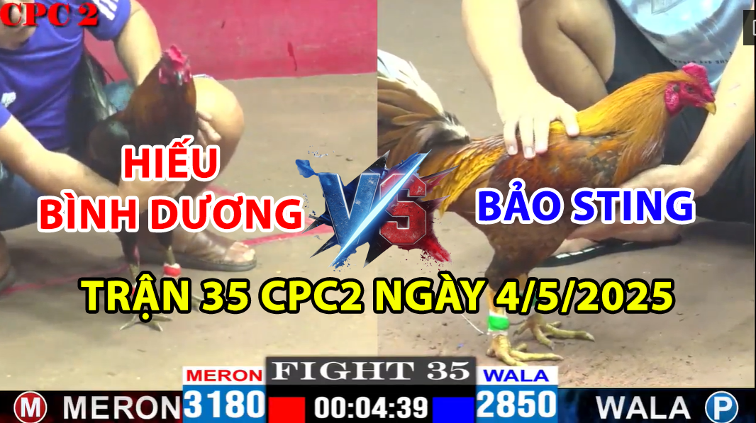 trận 35 cpc2 ngày 4/5/2025 hôm nay giữa bảo sting và hiếu bình dương