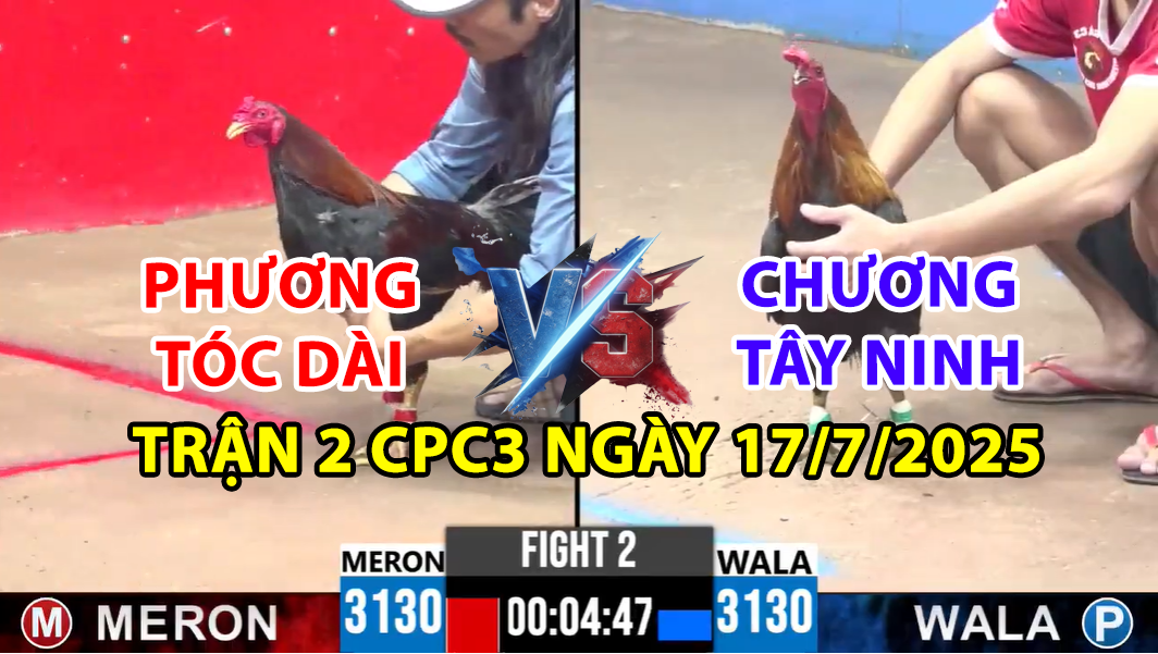 trận 2 cpc3 ngày 17/7/2025 hôm nay giữa phương tóc dài vs chương tây ninh