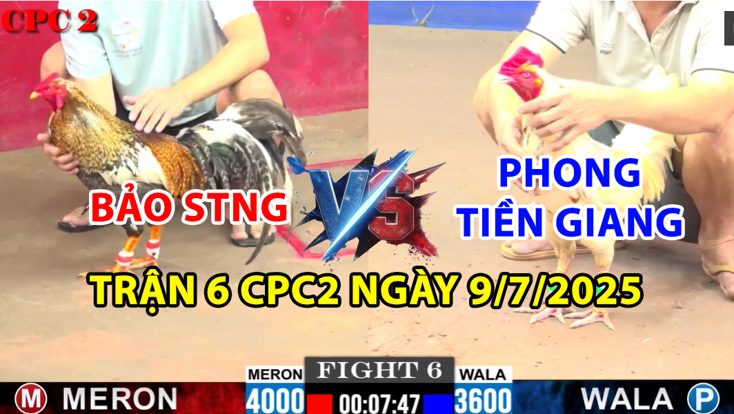 trận 6 cpc2 ngày 9/7/2025 hôm nay giữa bảo sting vs phong tiền giang xổ 500tr