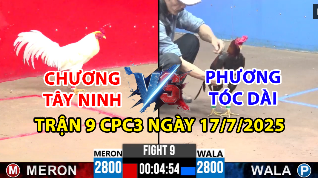 trận 9 cpc3 ngày 17/7/2025 hôm nay giữa chương tây ninh vs phương tóc dài