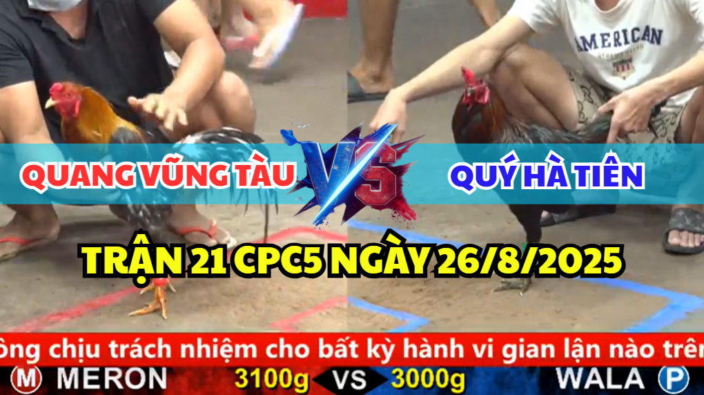 trận 21 cpc5 ngày 26/8/2025 hôm nay