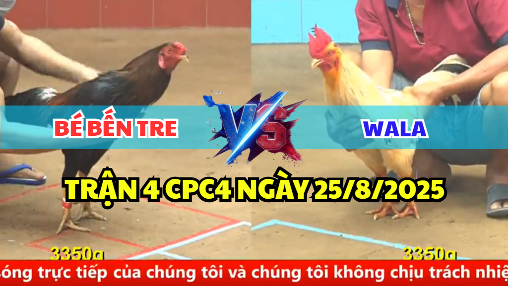 trận 4 cpc4 ngày 25/8/2025 anh bé bến tre hôm nay